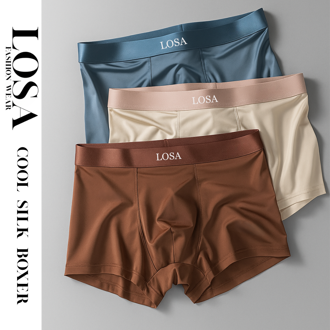 COOL SILK boxer uomo (3 PAIA)